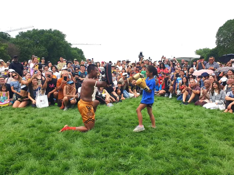 งานโชว์มวยไทย