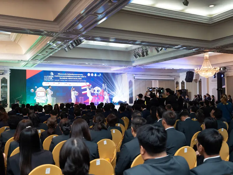 พิธีมอบรางวัล แถลงข่าวเข้าร่วมการแข่งขันฝีมือแรงงานอาเซียน ครั้งที่ 14 WorldSkills ASEAN Manila 2025