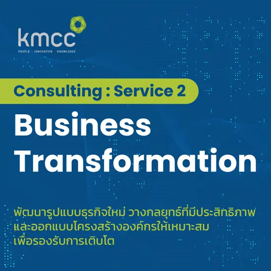 Consulting: Service 2 Business Transformation